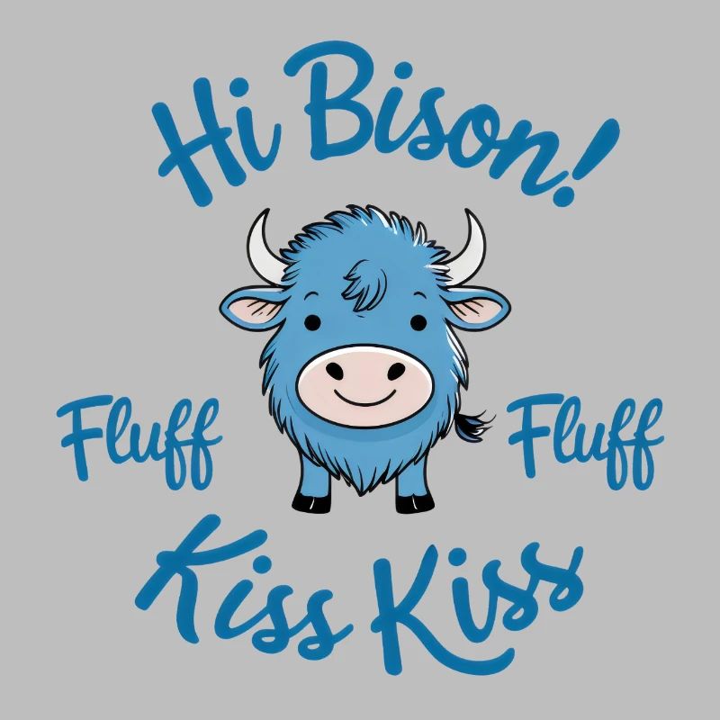 Salut Bison Fluff Fluff