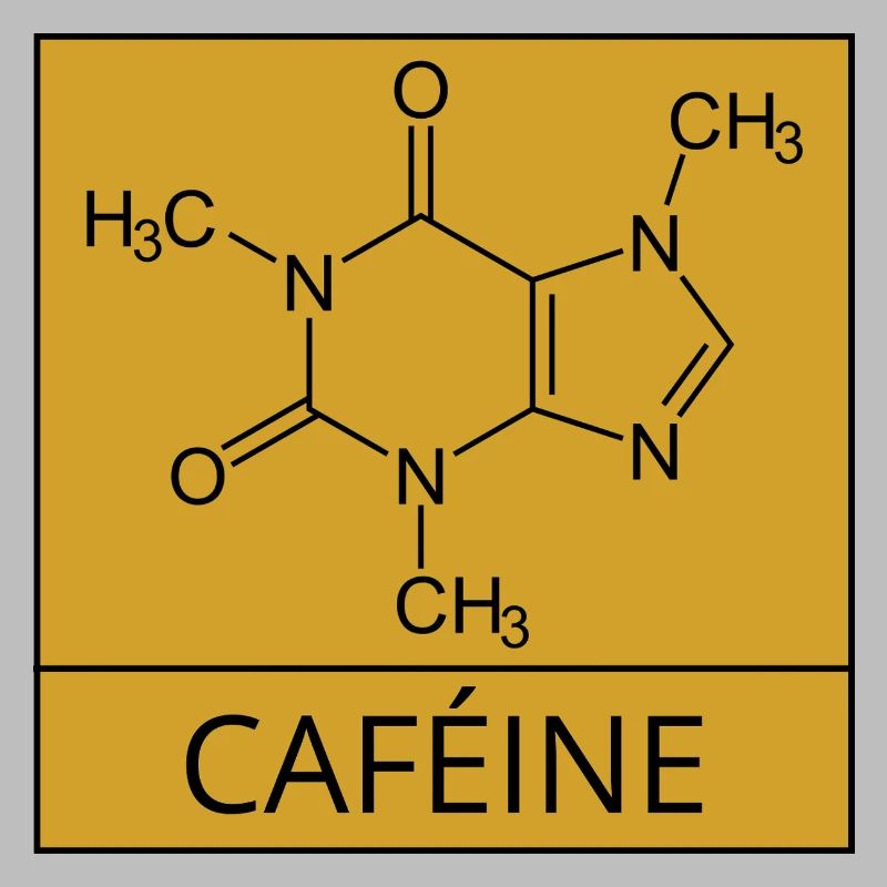 molécule de caféine