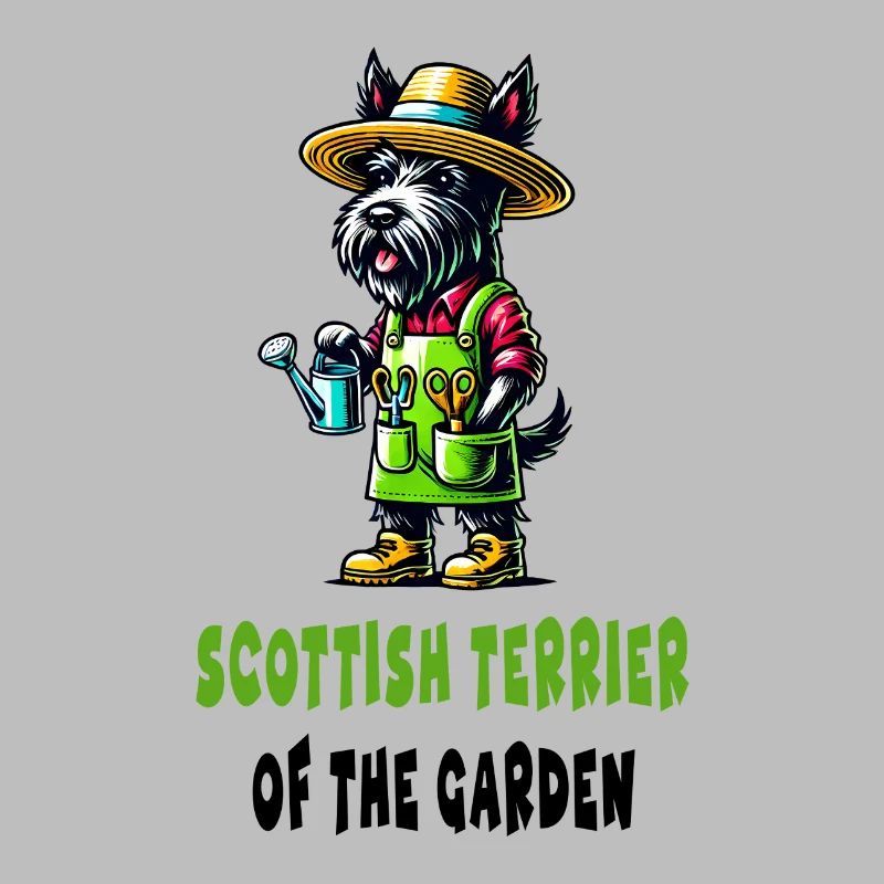 Scottish Terrier Gärtner