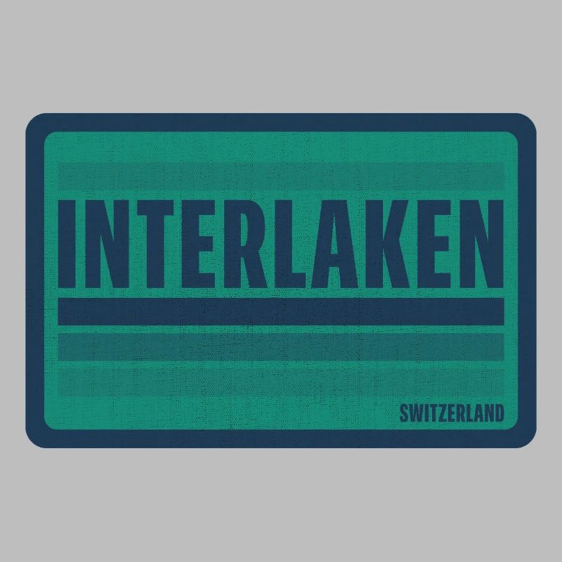 Interlaken Retro Badge