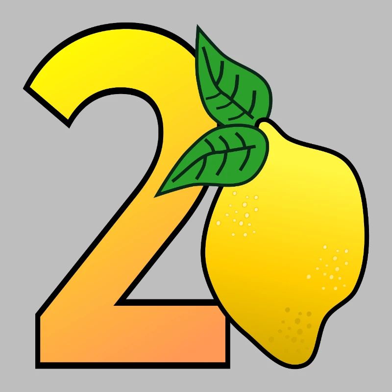 Number Twenty - Lemon - 20