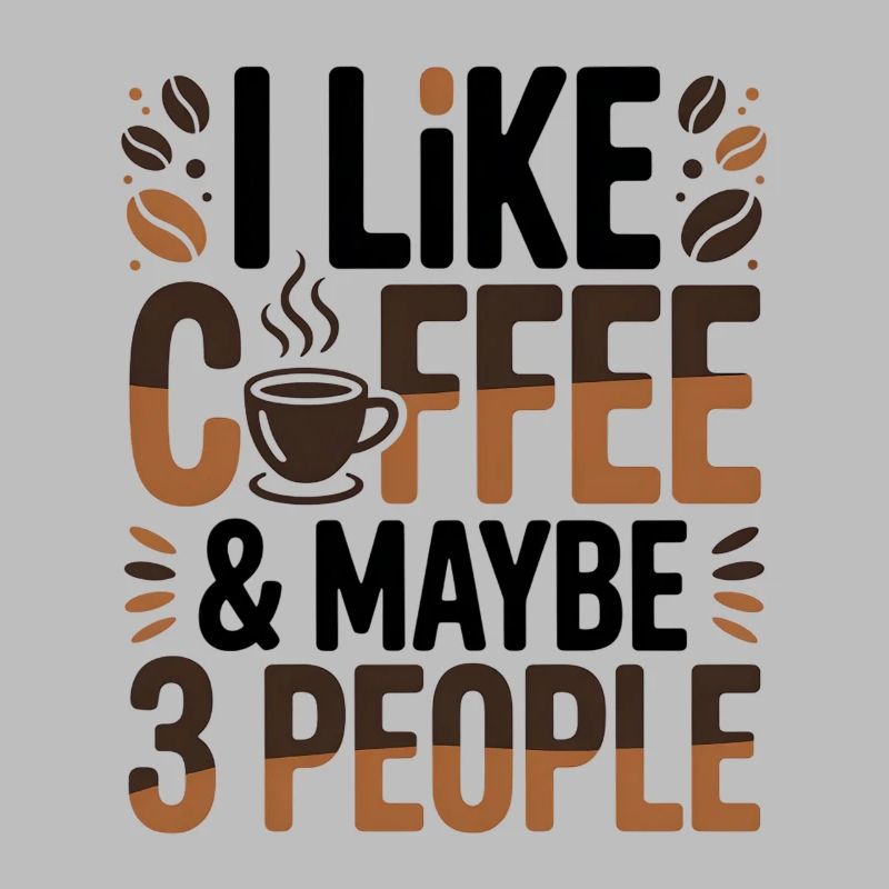 Kaffee Introvertierter Spruch Coffee