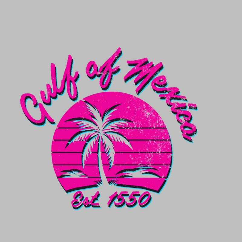 Tropical spring feeling with palm trees