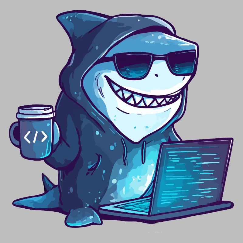 Conception de Cyber Shark Hacker