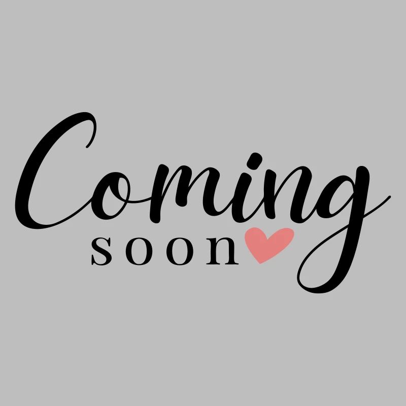 Coming Soon - Heart - customizable