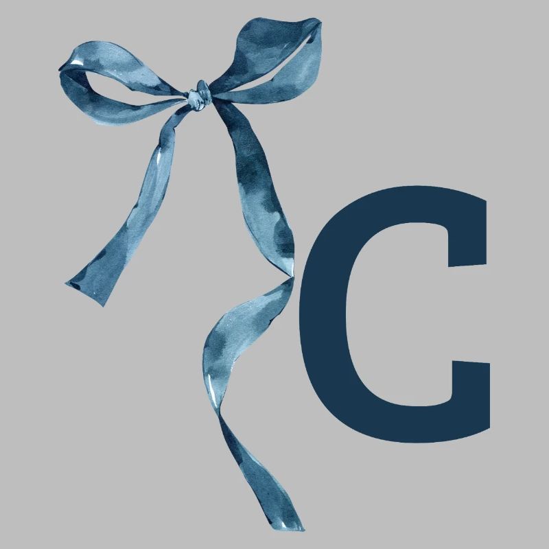 Monogram c gift idea
