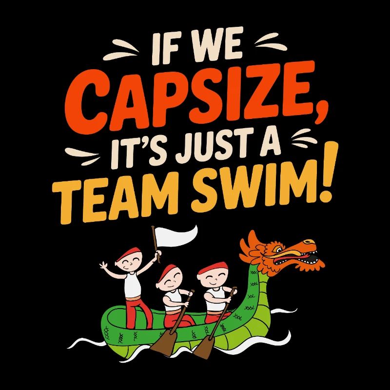 Équipage de course de bateaux-dragons