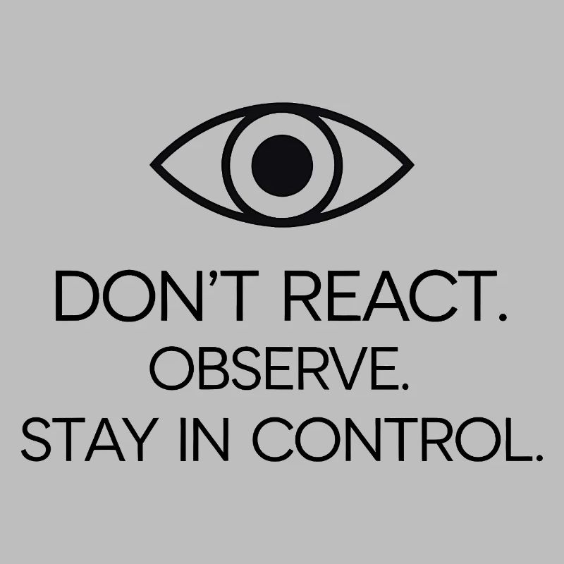 Minimalist Eye Illustration with Powerful Message 