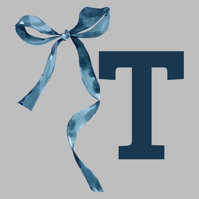 Monogram t gift idea