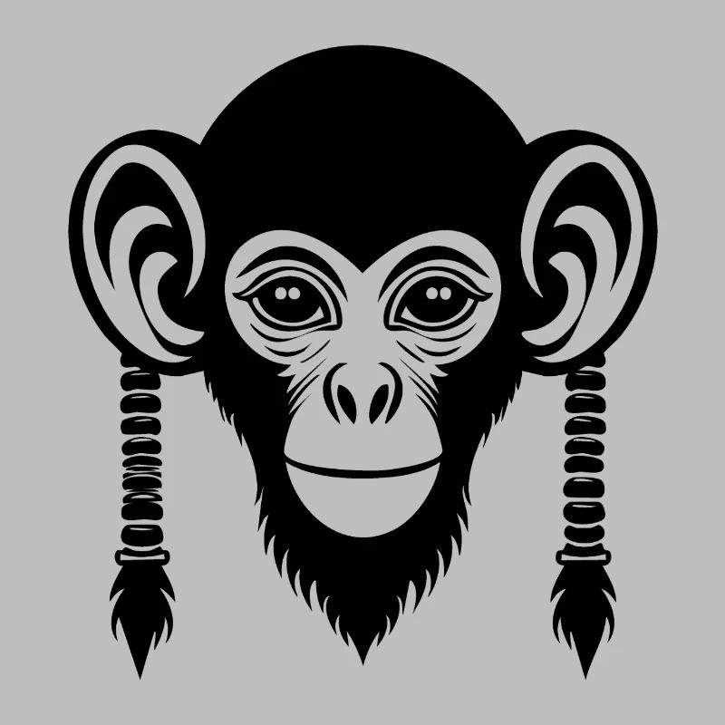 Monkey Head Sound Wave Motion Edition Shirt