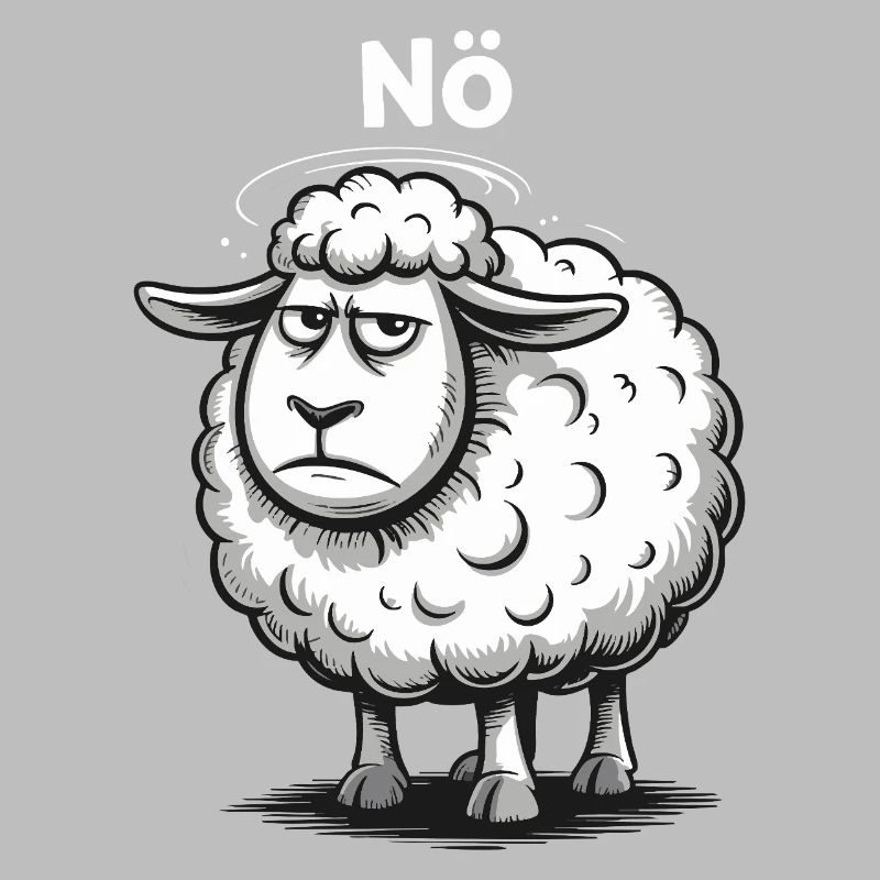 Basse-Autriche – Grumpy Sheep Humour Design
