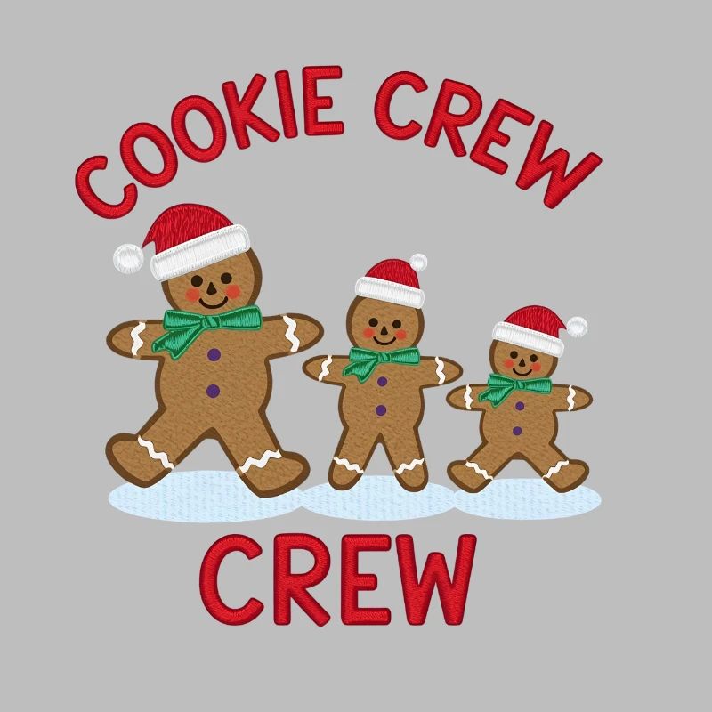 Cookie Crew Noël Bonhommes