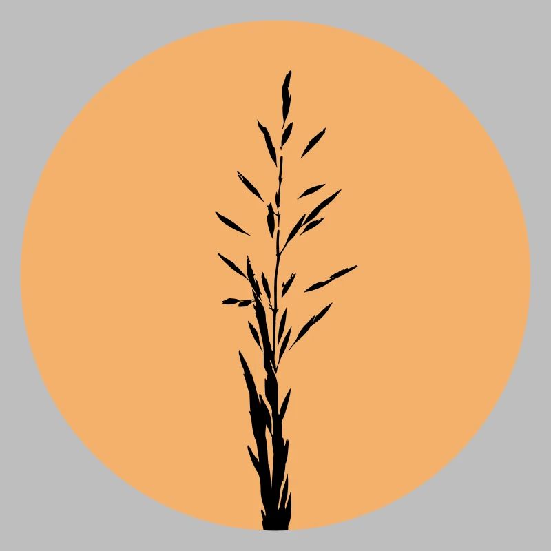 Silhouette in Sunset Circle