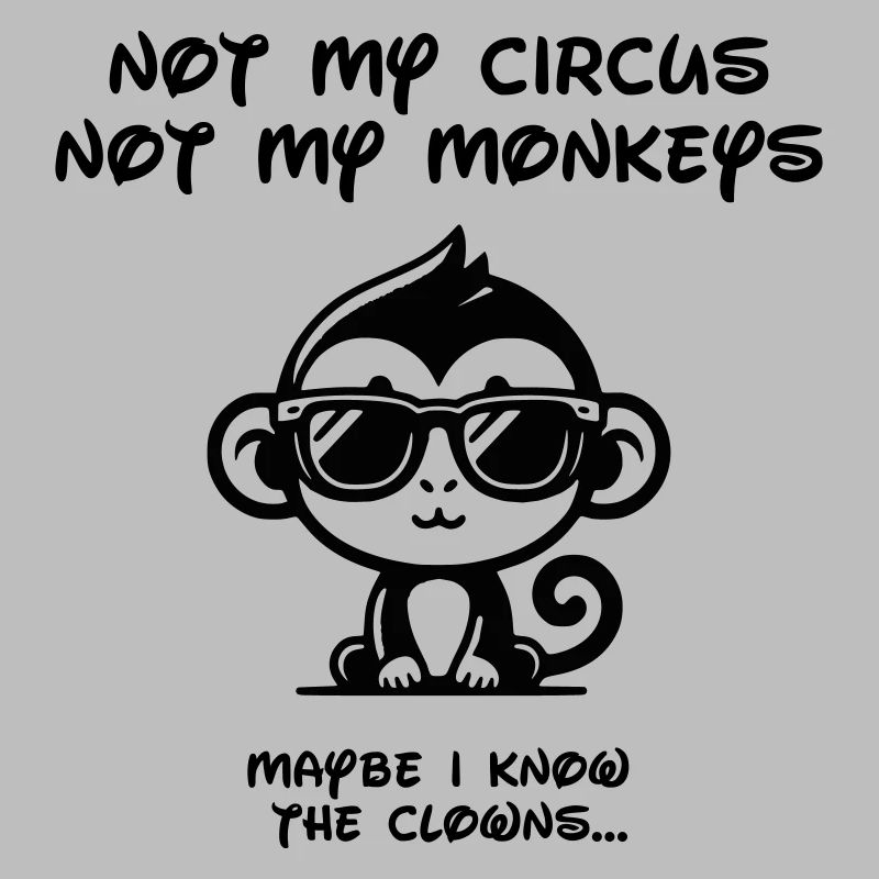 Pas mon cirque - Noir