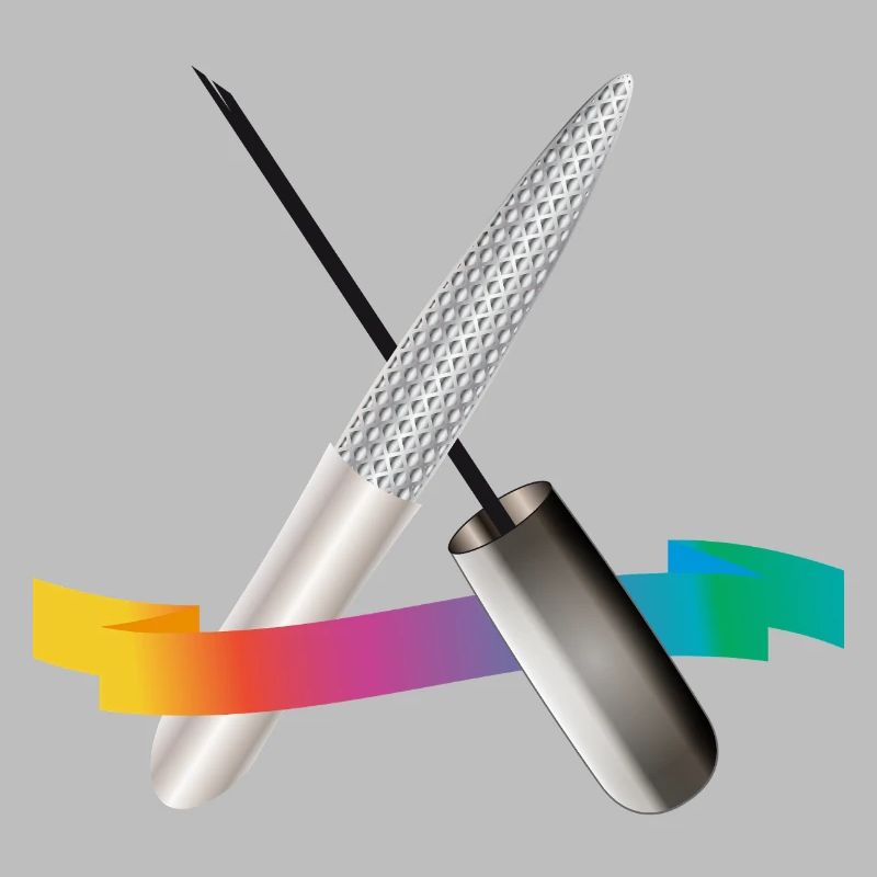 Manicure Tools with Gradient Illustration
