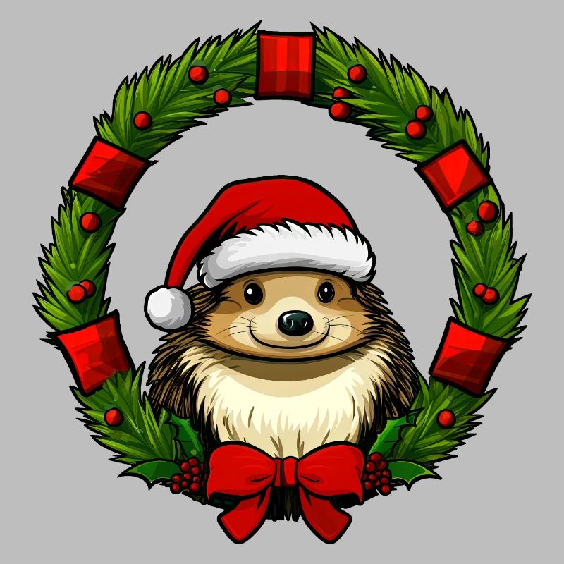Hérisson de Noël