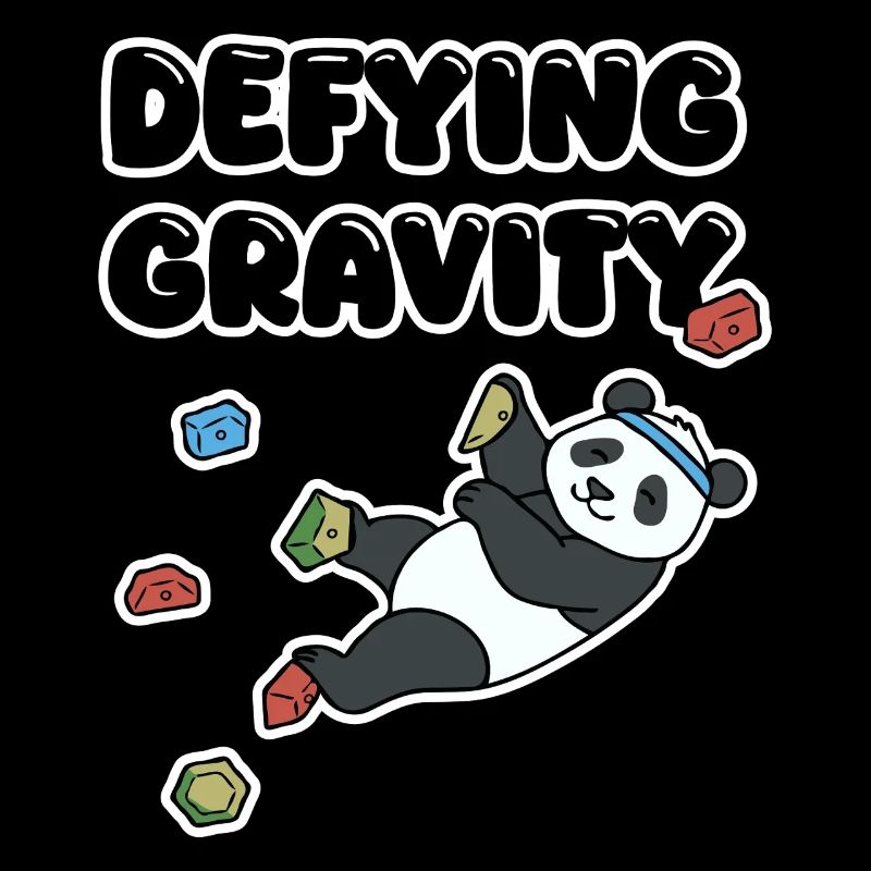 Grimpe de panda chill | Bloc de Résistance à la Gravité