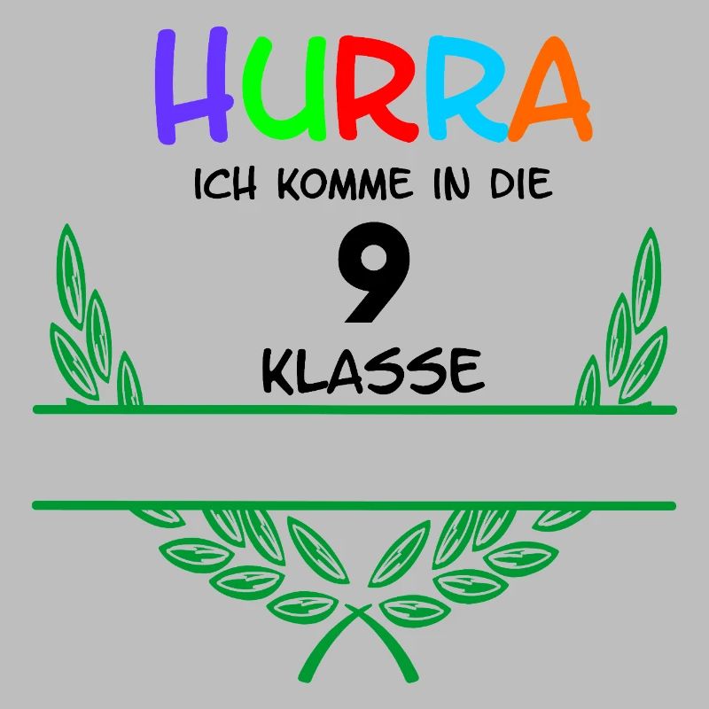 HURRA ich komme in die 9. Class – Namespace