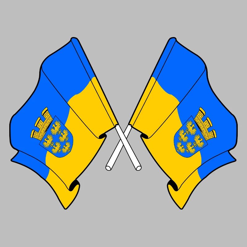 Lower Austria Crossed Flags
