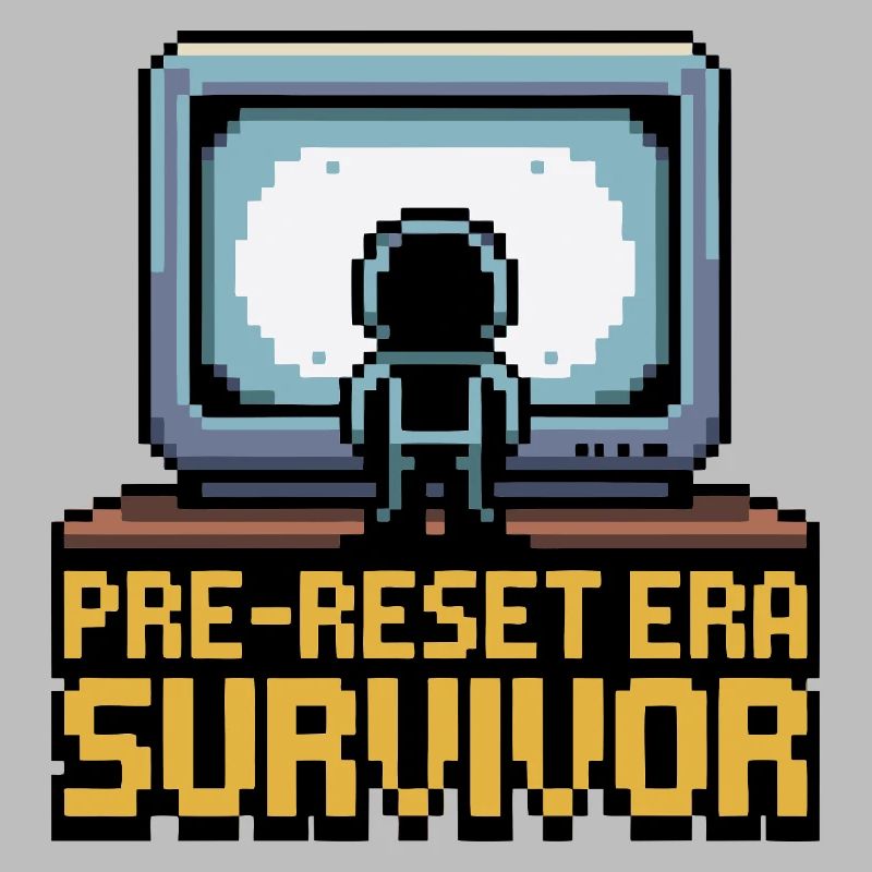 Pixel-Art der Überlebenden vor der Reset-Ära