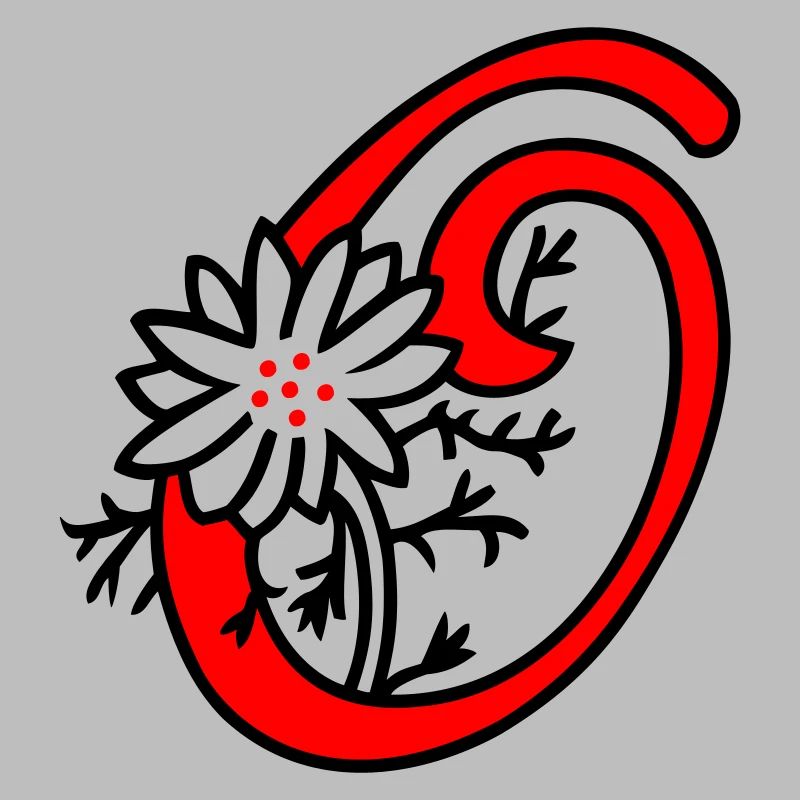 Buchstabe O Initiale