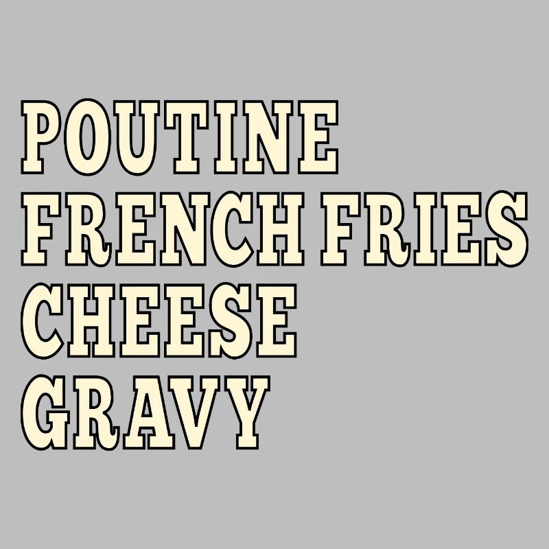 Poutine de restauration rapide canadienne