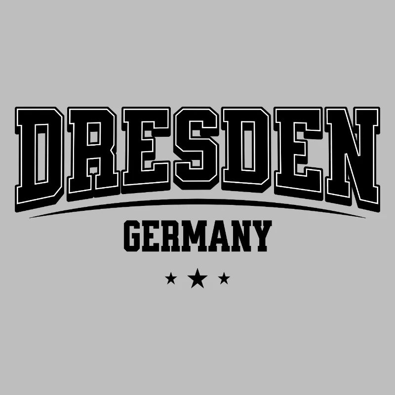 Dresden Germany Lettering