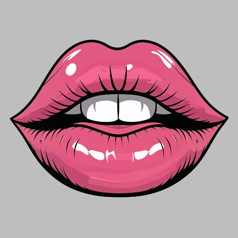 Pop Art Lips Gloss
