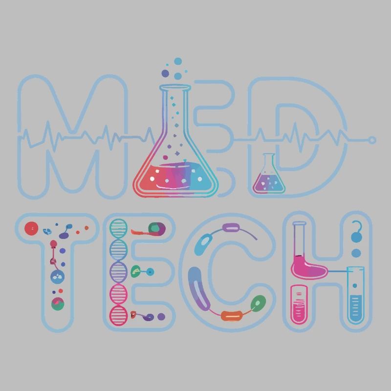 Conception de la science néon du laboratoire MedTech