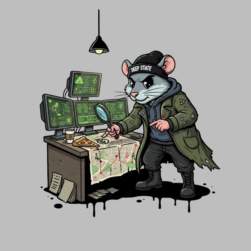 Hacker Rat Détective Deep State Tracking