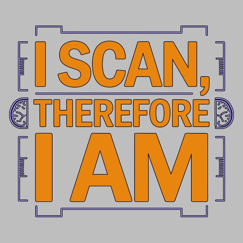 MRI Tech I Scan Therefore I Am MRI Technologist