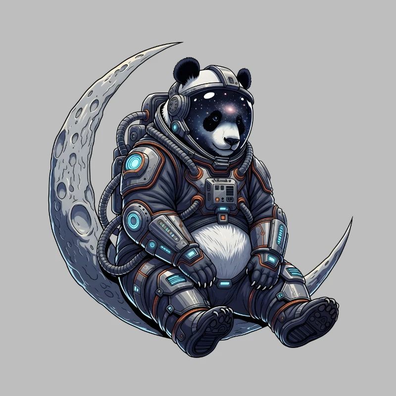 Panda Astronaut