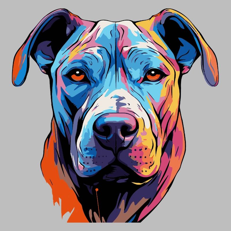 Dog Comic Pop Art