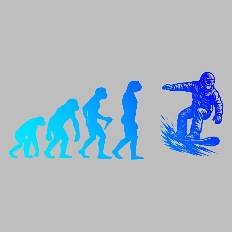 Œuvres modernes de snowboard