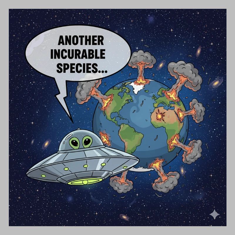 Alien UFO Observation - Another Irreparable Race