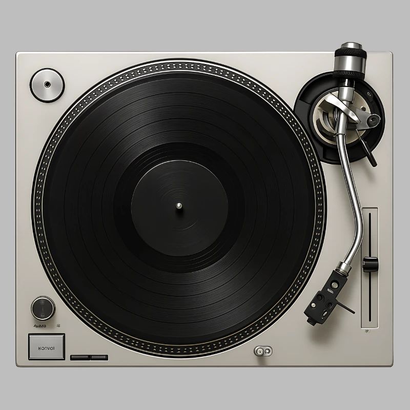Turntable Gramophone Vinyl Record Game