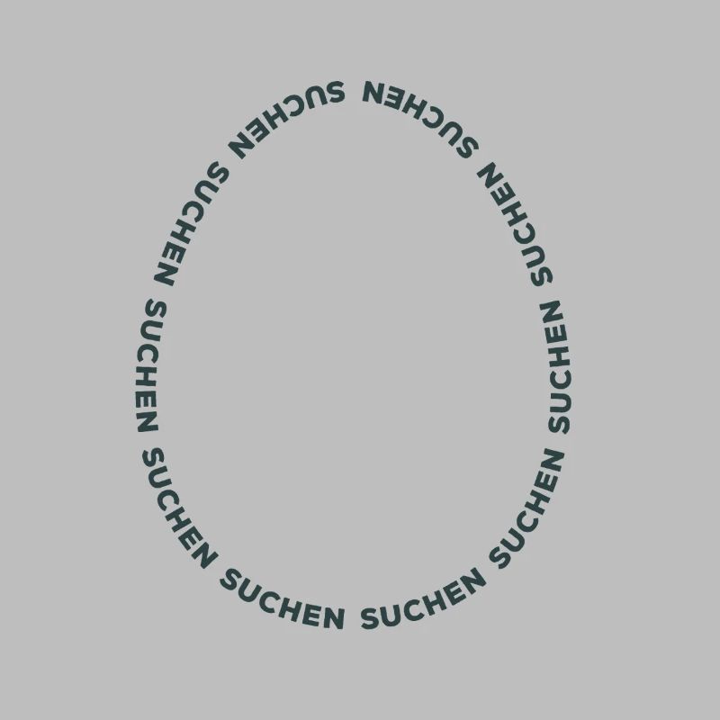 Happy Easter - Easter Egg Search - Typography