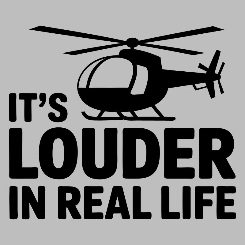 Helikopter-Pilot lustiger Spruch