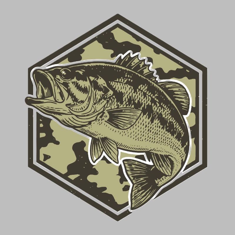 La basse dans l’hexagone de camouflage