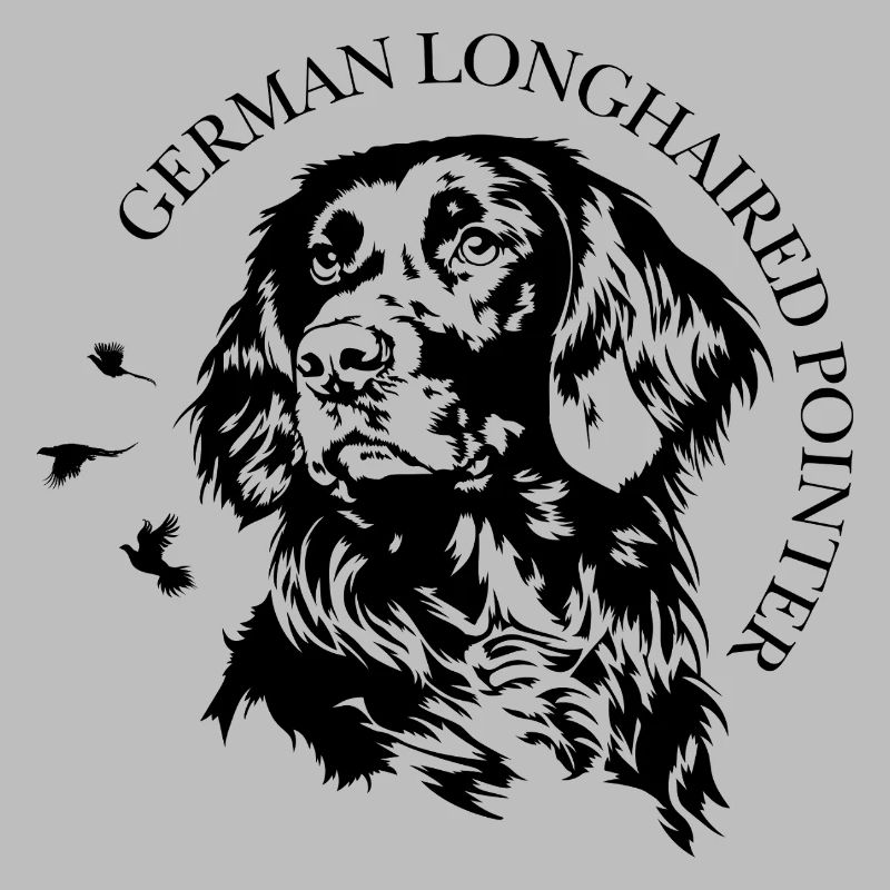 German Longhaired Pointer Jagdhunde Hunde Wilsigns