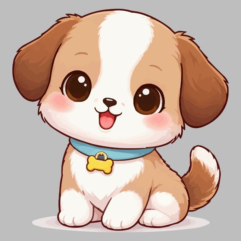 Dog Cute Comic