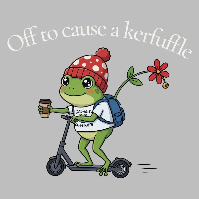 Frosch auf Tour Kaffeeabenteuer
