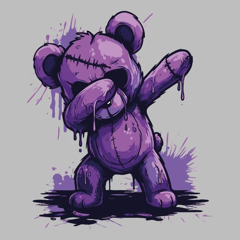 Zombie Teddy Dab