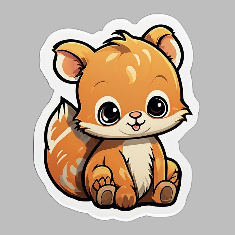 Cartoon-Eichhörnchen