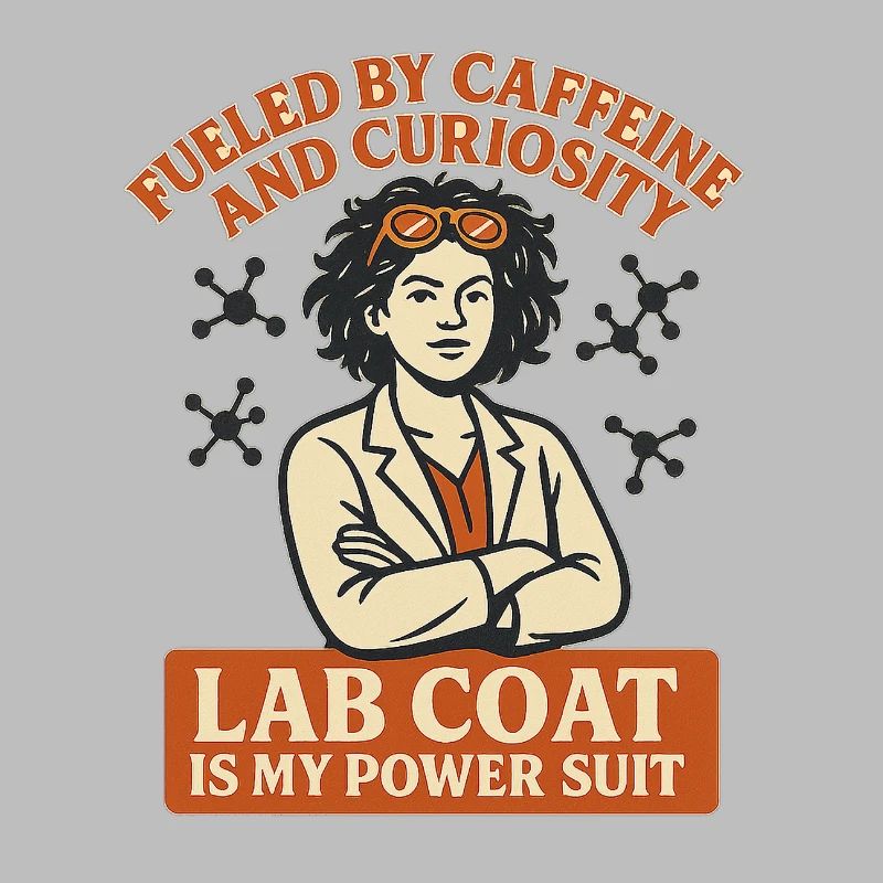Laborkittel Power-Suit Kaffee