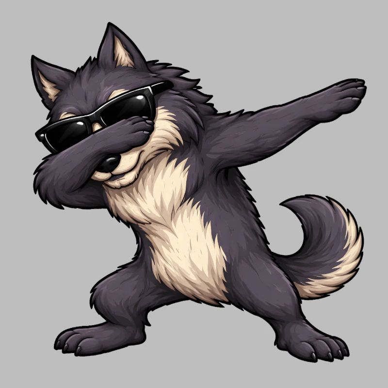 Dabbing Werwolf