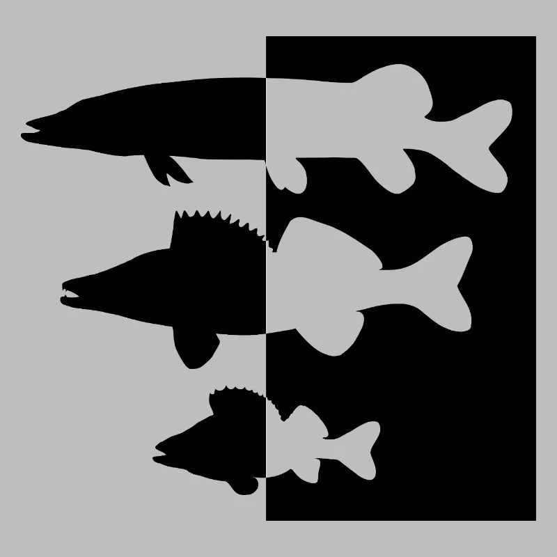 Pike and zander perch