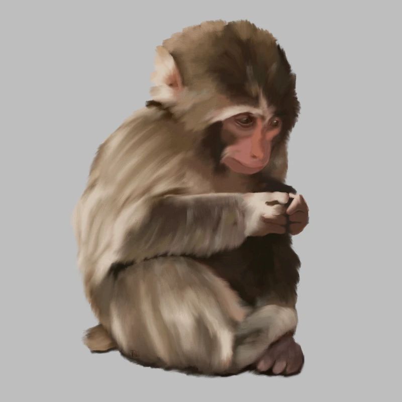 Punch - das einsame Äffchen