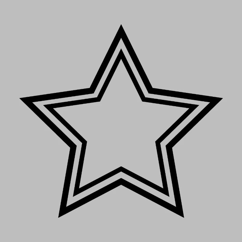 Double Cadre Étoile