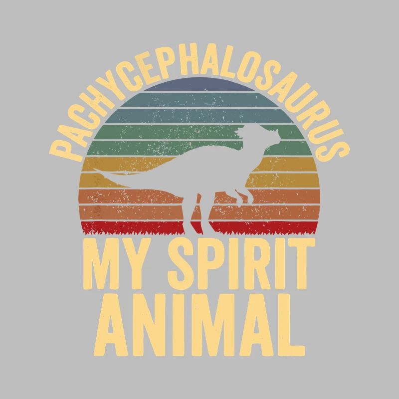 Dicker Geist: Dinosaurier-Tee